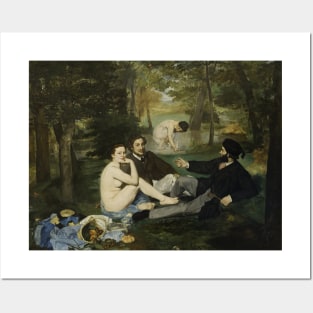 Edouard Manet- The Luncheon on the Grass Posters and Art